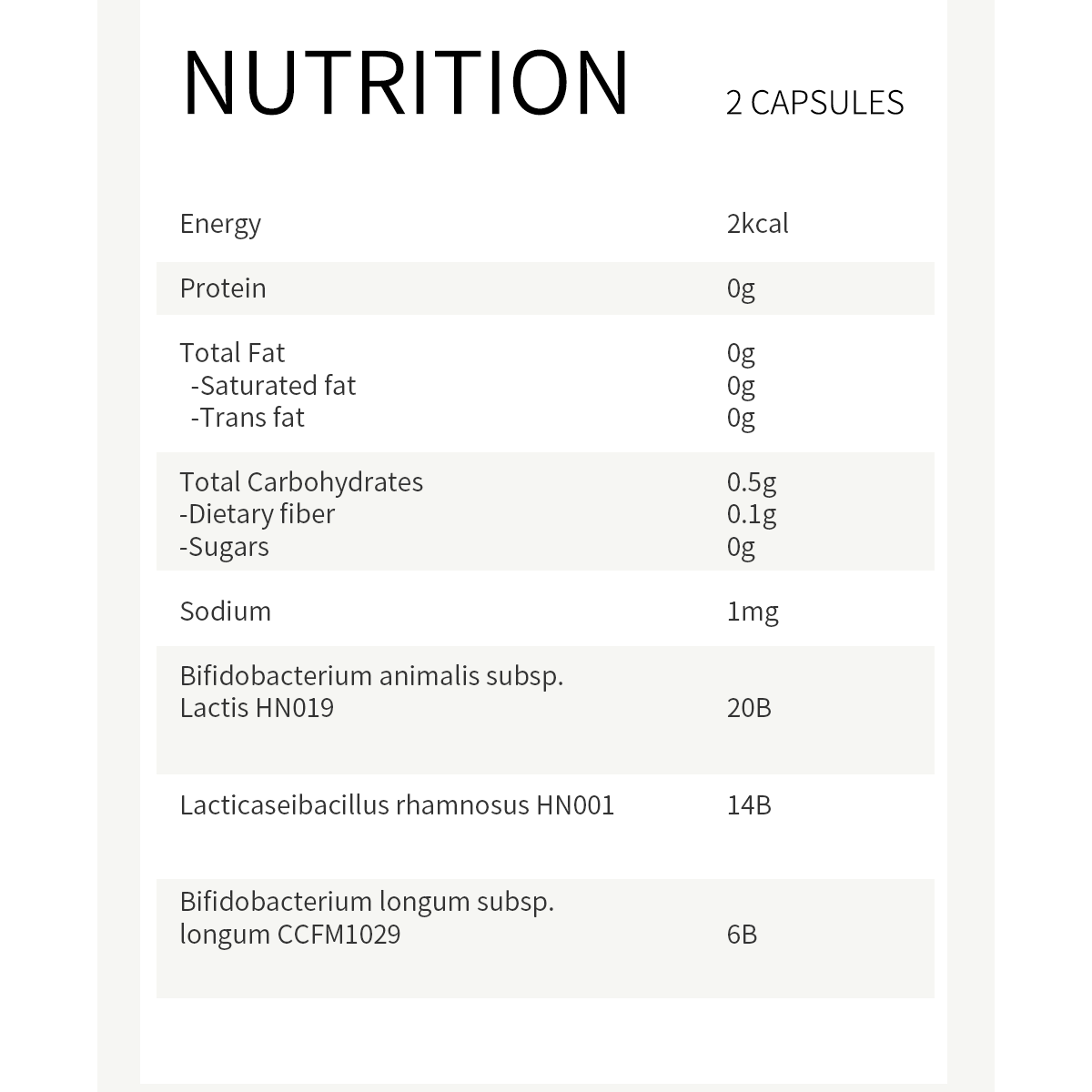 INFINITE FUTURE DAILY DIGESTIVE PROBIOTIC 60 CAPSULES