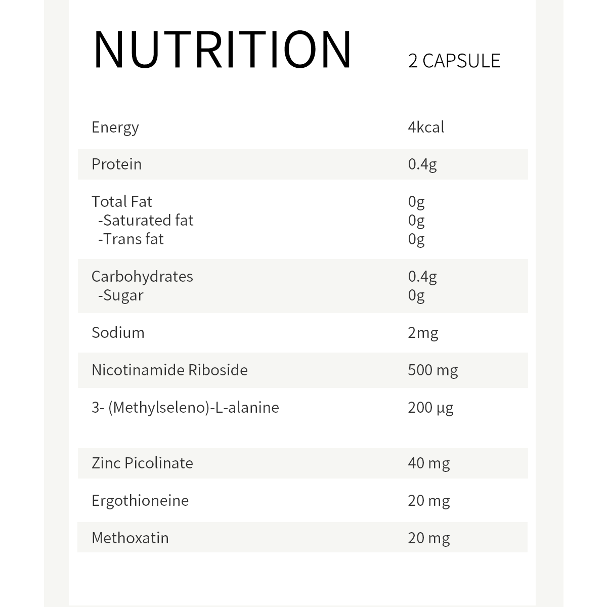 INFINITE FUTURE NAD+ RESTORE 60 CAPSULES