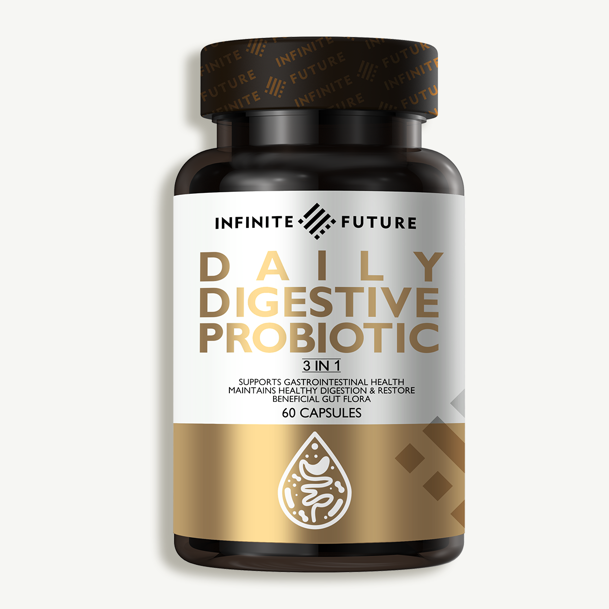 INFINITE FUTURE DAILY DIGESTIVE PROBIOTIC 60 CAPSULES