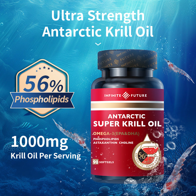 INFINITE FUTURE ANTARCTIC SUPER KRILL OIL 90 SOFTGELS